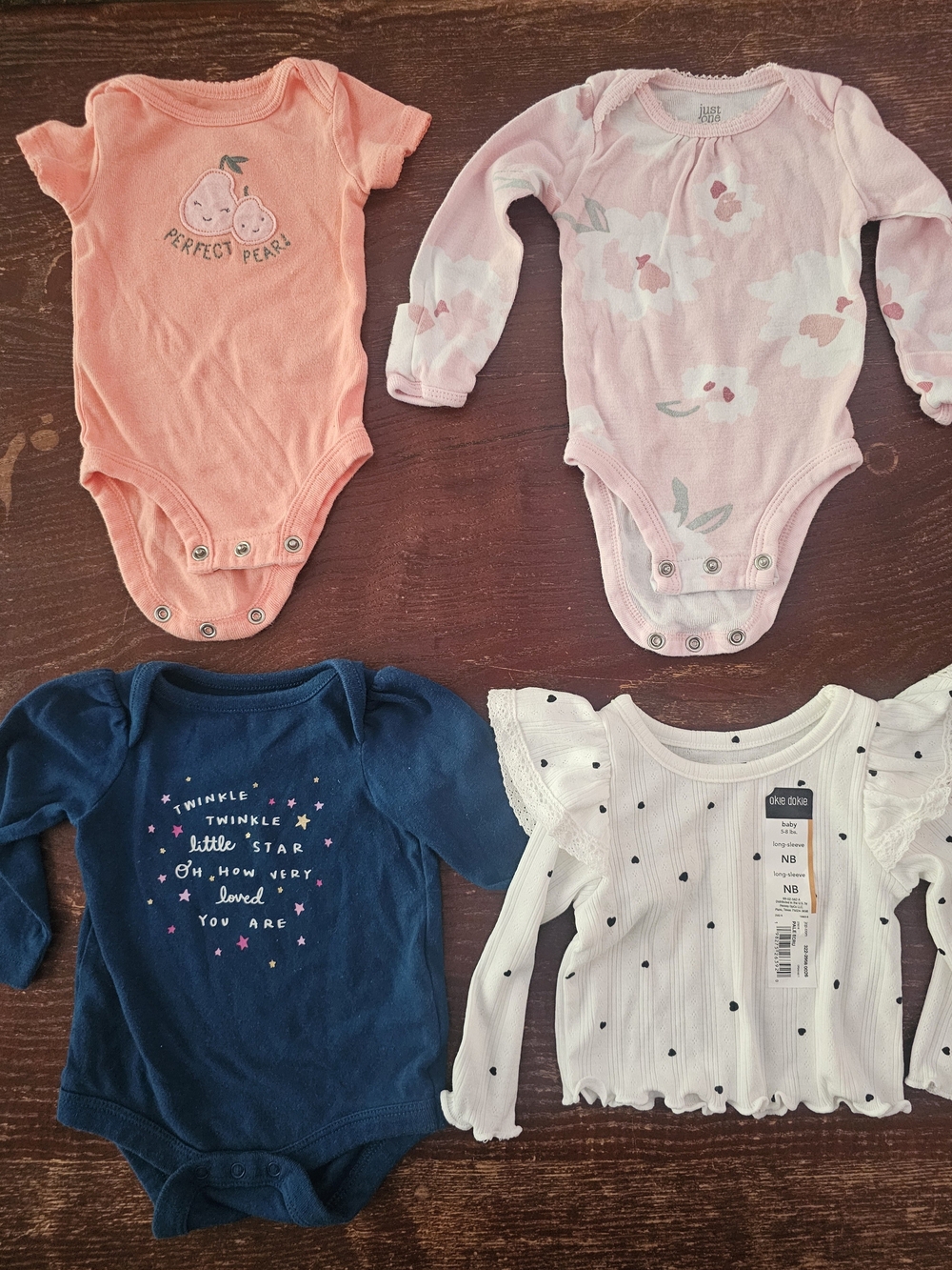 16pc Baby Girl Newborn & 0-3M Clothes Lot Carter’s Cat & Jack Gerber
